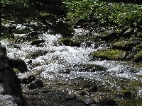 Kamienie, Rzeka