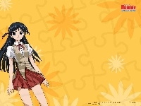 kamizelka, School Rumble, spódnica