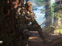 Żołnierz, Call of Dudy: Black Ops III, Gra, Postać, Karabin, Tavo Rojas