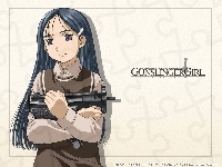 karabinek, Gunslinger Girl, kobieta, broń