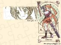 karta, Mahou Sensei Negima, kobieta