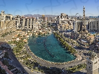 Kasyno, Stany Zjednoczone, Hotel, Fontanna, Las Vegas, Stan Nevada, Bellagio