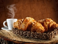 Croissant, Dwa, Rogale, Kawa