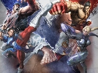Chun-Li, Kazuya Mishima, Street Fighter X Tekken, Ryu, Nina Williams