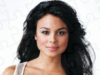 Makijaż, Brunetka, Nathalie Kelley