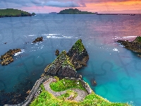 Irlandia, Morze, Hrabstwo Kerry, Skały, Półwysep Dingle