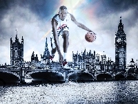 Kevin Durant, Grafika, Koszykarz, Londyn