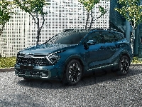 Kia Sportage, Ciemnozielona
