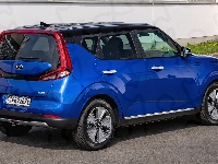 2019, Kia e-Soul, Niebieska