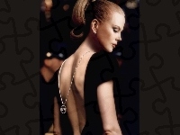 kidman, kobieta, naszyjnik, Chanel, nicole, sukienka