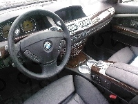 Kierownica, BMW 7, E65, Prędkościomierze
