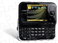 Klawiatura, Nokia 6760, czarna, QWERTY