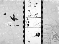 Bleach, klisza, motyl, ludzie, film