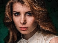 Blondynka, Kobieta, Spojrzenie