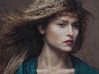 Makijaż, Kobieta, Portret