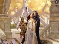 Mężczyzna, Kobieta, Rycerz