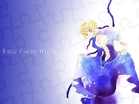 kobieta, Fate Stay Night, suknia