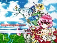 kobieta, Magic Knight Rayearth, miecz