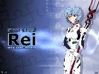 kobieta, Neon Genesis Evangelion, rei, kij