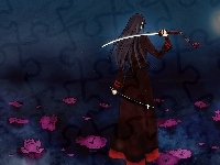 Katana, Samurai, Kobieta