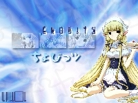 kobieta, Chobits, twarze, kelnerka