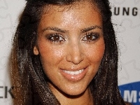 Kobieta, Kim Kardashian, usta zęby