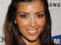Kobieta, Kim Kardashian, usta zęby