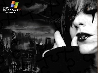 Kobieta, Windows XP, Gothic