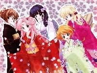 kobiety, Girls Bravo, kimona