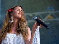 Kolczyki, Kobieta, Joss Stone, Mikrofon