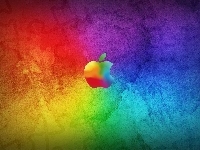 Logo, Kolorowe, Apple