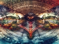 Motyl, Kolorowy, Znak