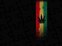 Kolory, Rasta, Reggae, Marihuana