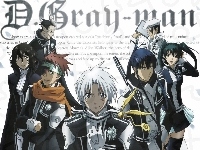 Allen, Miranda, Krory, Lenalee, Kanda, D.Gray-Man, Lavi, Komui