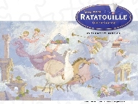 malowidło, anioły, Ratatuj, Ratatouille, konie