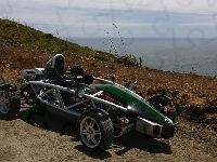 Konstrukcja, Zielony, Ariel Atom, Aluminiowa