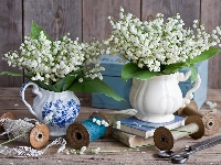 Konwalie, Kwiaty