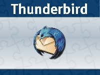 koperta, Thunderbird, grafika, ptak