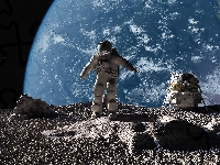 Kosmos, Planeta, Astronauta