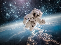 Kosmos, Ziemia, Astronauta