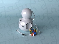Robot, Kostka Rubika