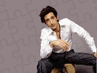 koszula, Adrien Brody, jeansy