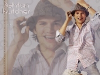 Koszula, Ashton Kutcher, Kapelusz