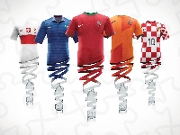 Euro 2012, Piłkarzy, Koszulki