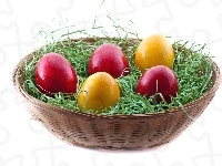 Jajka, Koszyk, Wielkanocne