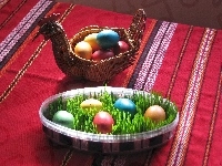 Jajka, Koszyk, Wielkanocne
