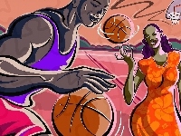 Koszykówka, Grafika