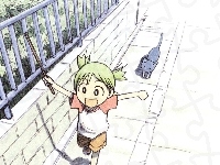 kot, płot, dziecko, Yotsubato