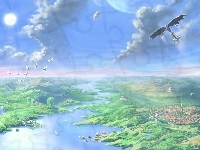 Kraina, Planeta, Fantastyczna, Rzeka