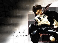 krawat, Saiyuki, facet, smoki